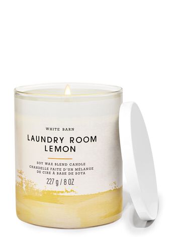 Laundry Room Lemon Single Wick Candle 單芯蠟燭