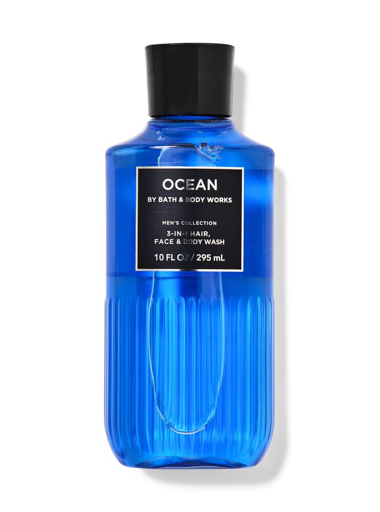 Ocean 3-in-1 Hair, Face & Body Wash 三合一洗頭水、洗面奶和沐浴露