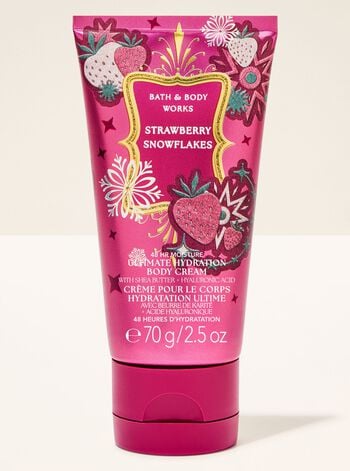 Strawberry Snowflakes Travel Size Ultimate Hydration Body Cream Travel Size Ultimate Hydration Body Cream