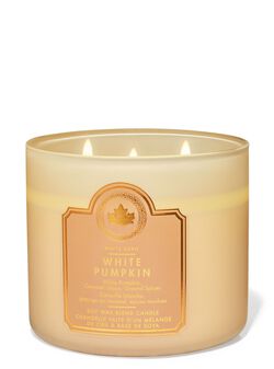 White Pumpkin 3-Wick Candle