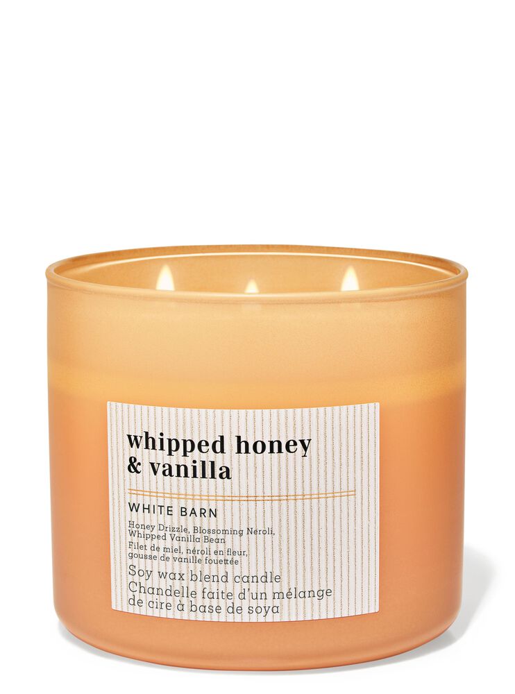 Whipped Honey & Vanilla 3-Wick Candle 三芯蠟燭