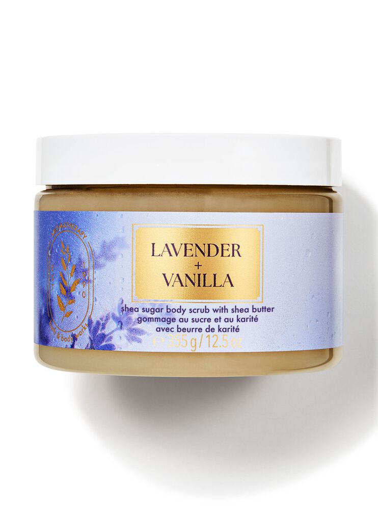 Lavender Vanilla Shea Sugar Body Scrub 乳木果身體磨砂