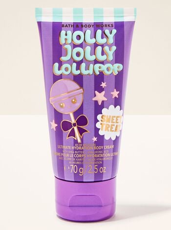 Holly Jolly Lollipop Travel Size Ultimate Hydration Body Cream Travel Size Ultimate Hydration Body Cream