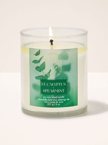 Eucalyptus Spearmint Single Wick Candle 單芯蠟燭