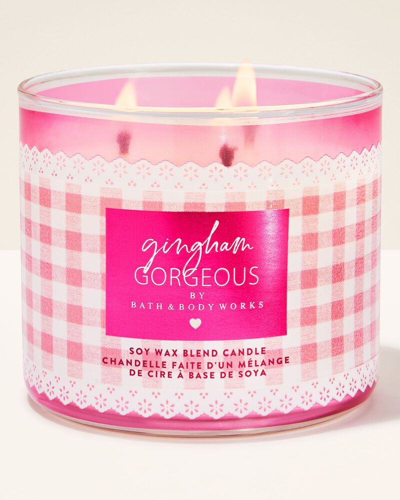 Gingham Gorgeous 3-Wick Candle 三芯蠟燭
