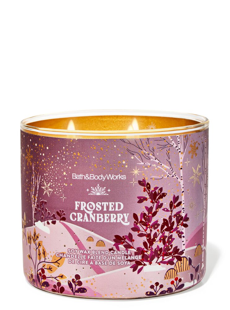Frosted Cranberry 3-Wick Candle 三芯蠟燭