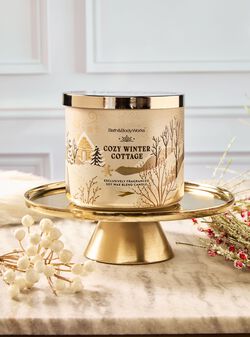 Cozy Winter Cottage 3-Wick Candle image number null