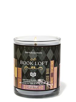 Book Loft Signature Single Wick Candle