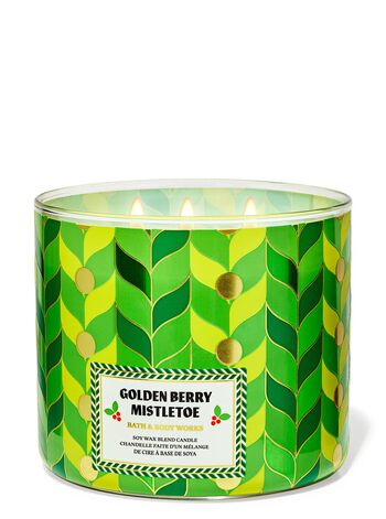 Golden Berry Mistletoe 3-Wick Candle 三芯蠟燭