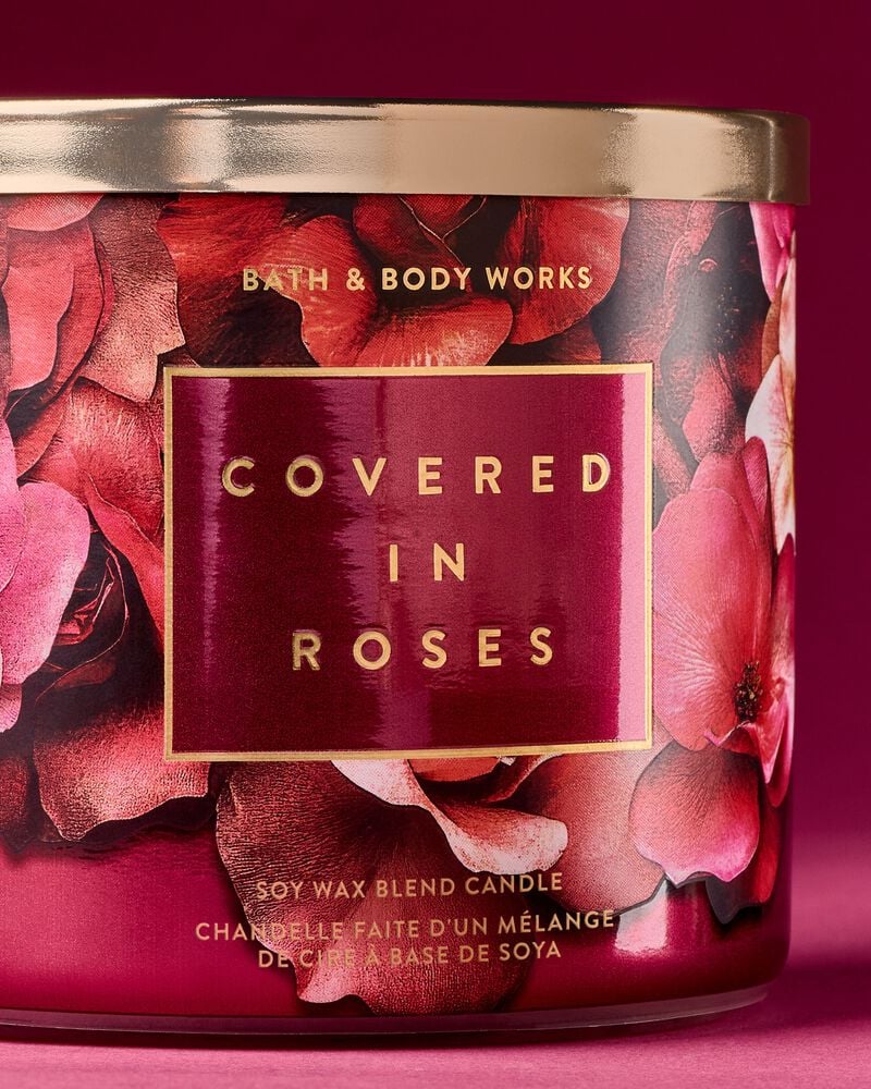 Covered In Roses 3-Wick Candle 三芯蠟燭