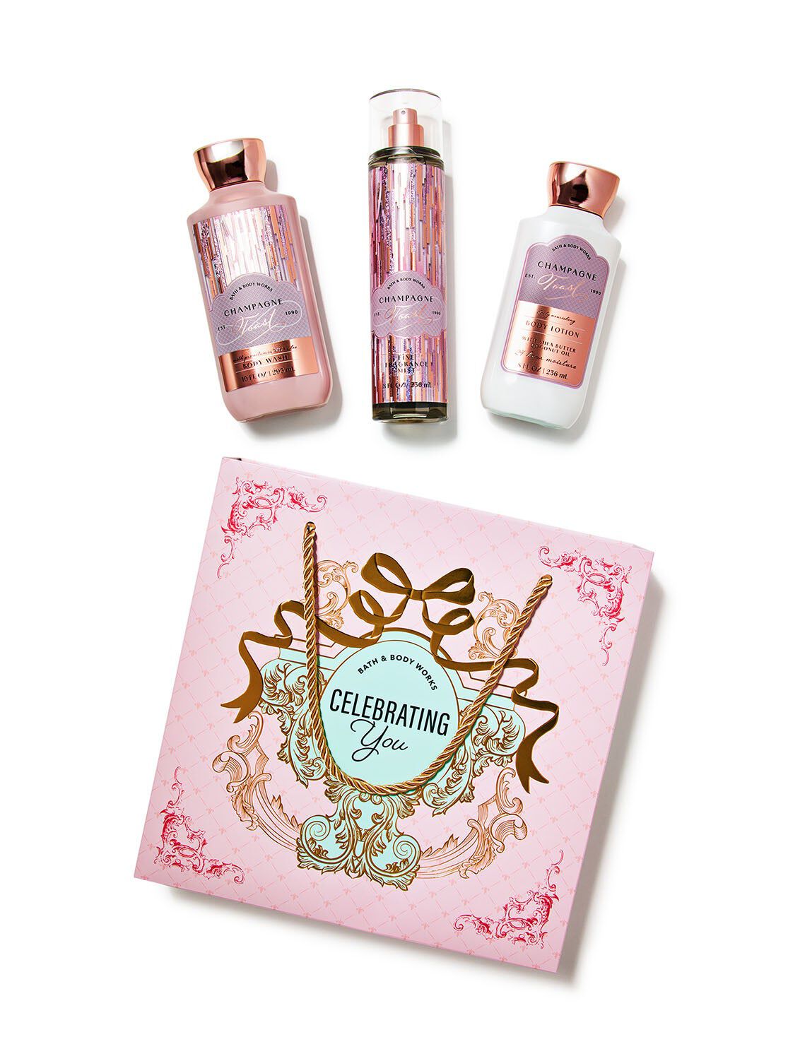 Shop Champagne Toast Gift Box Set | HK Bath & Body Works