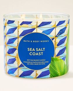 Sea Salt Coast 3-Wick Candle image number null