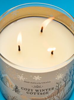 Cozy Winter Cottage 3-Wick Candle image number null
