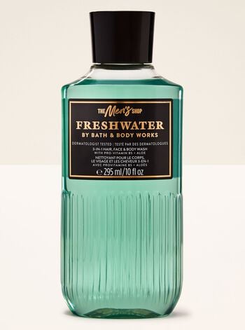 Freshwater 3-in-1 Hair, Face & Body Wash 三合一洗頭水、洗面奶和沐浴露