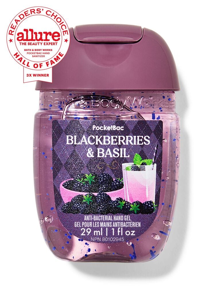 Blackberries & Basil PocketBac Hand Sanitizer PocketBac搓手液