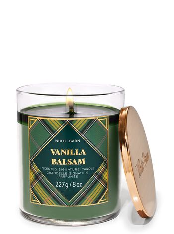 Vanilla Balsam Signature Single Wick Candle 單芯蠟燭