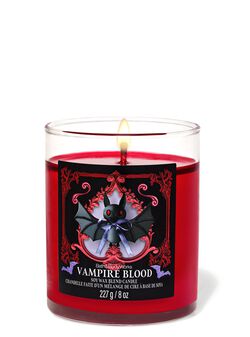 Vampire Blood Single Wick Candle
