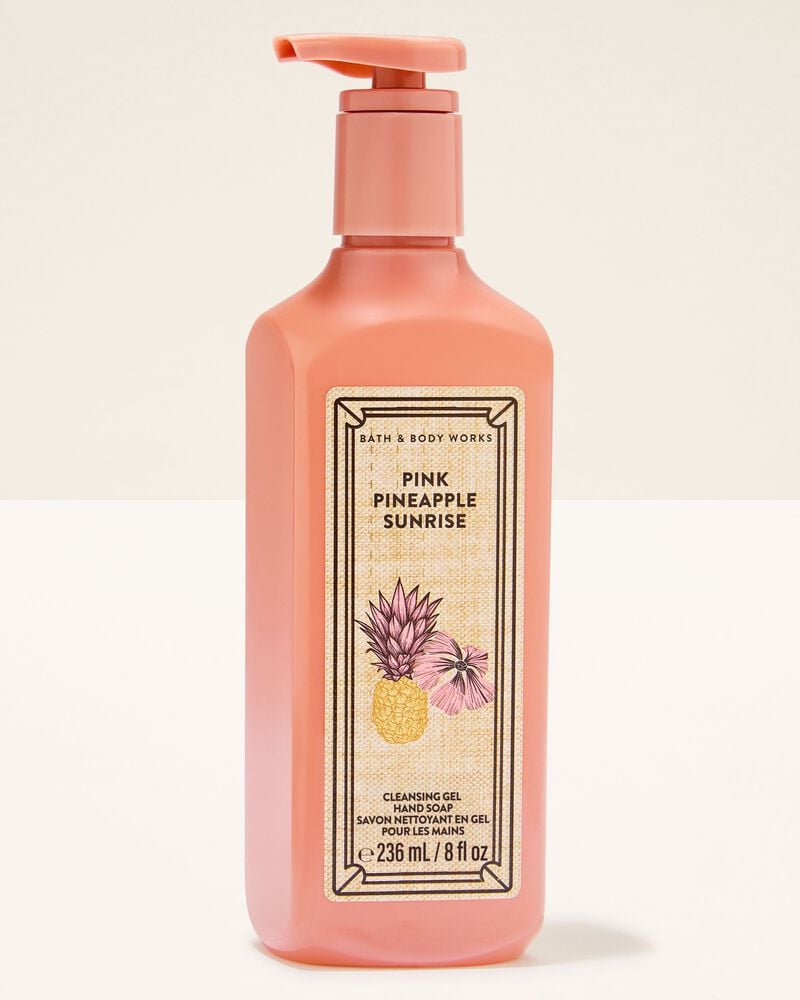 Pink Pineapple Sunrise Cleansing Gel Hand Soap Cleansing Gel Hand Soap