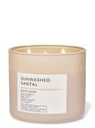 Sunwashed Santal 3-Wick Candle image number null
