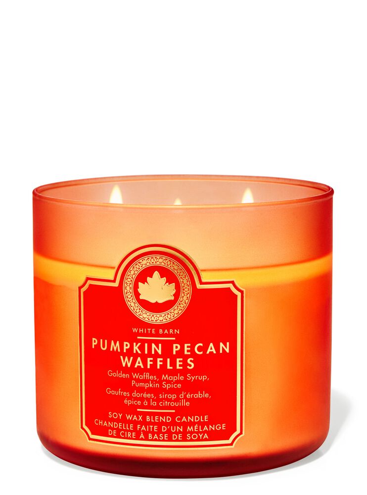 Pumpkin Pecan Waffles 3-Wick Candle 三芯蠟燭
