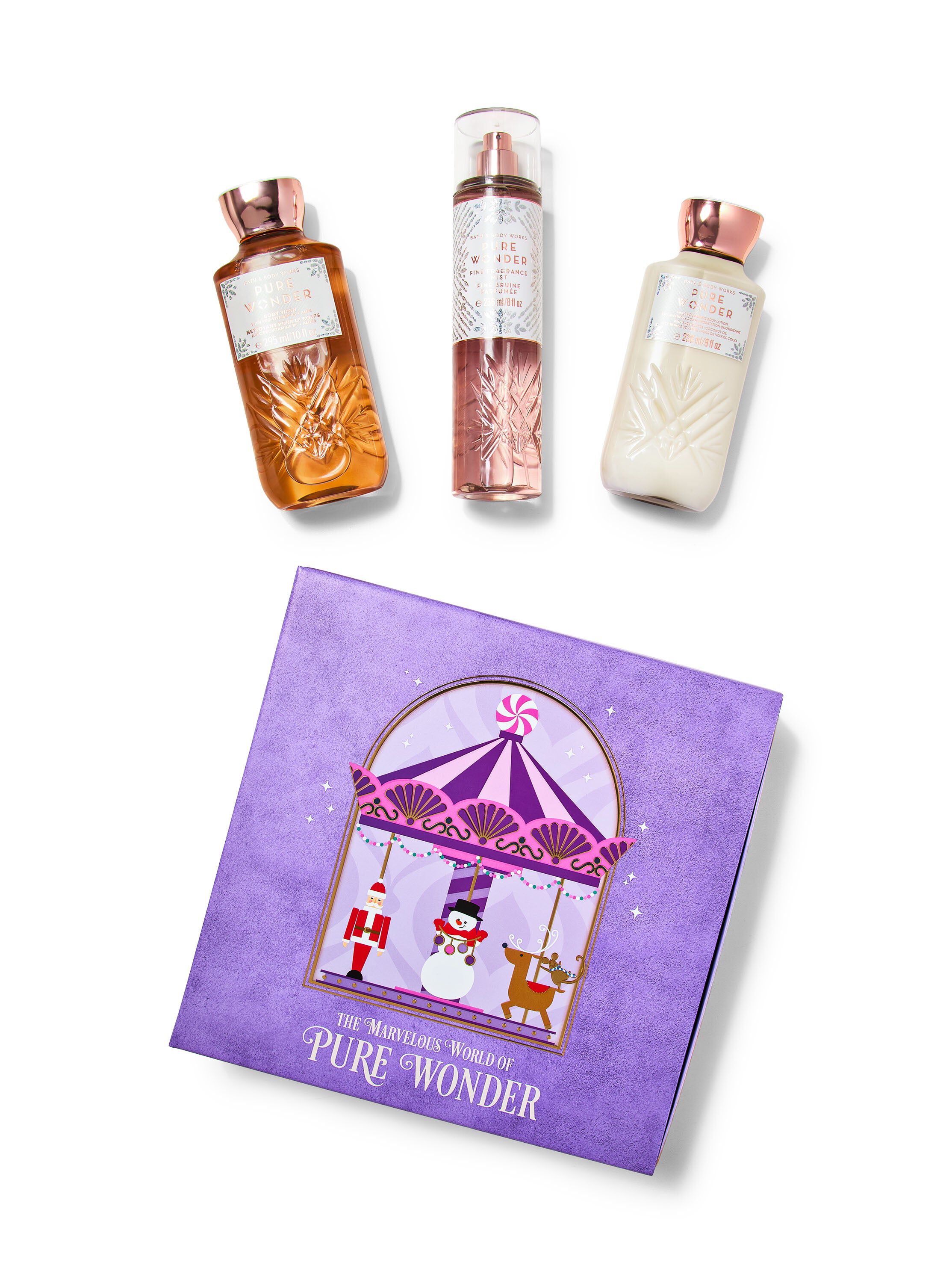【限定品】Bath & Body Works ピュアワンダー　ギフトセット Amazon.com : Bath & Body Works PURE WONDER Deluxe Gift Set