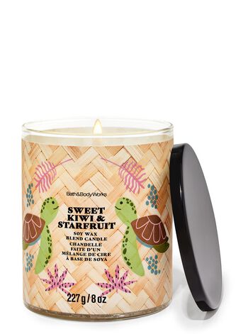 Sweet Kiwi & Starfruit Single Wick Candle 單芯蠟燭
