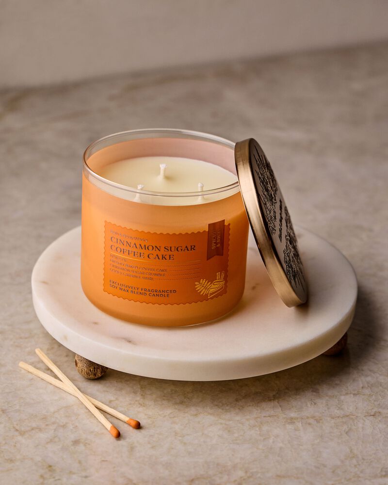 Cinnamon Sugar Coffee Cake 3-Wick Candle 三芯蠟燭