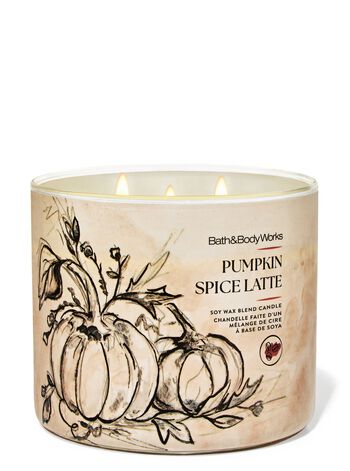 Pumpkin Spice Latte 3-Wick Candle 三芯蠟燭