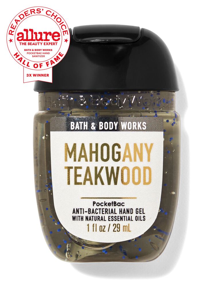 Mahogany Teakwood PocketBac Hand Sanitizer PocketBac洗手液
