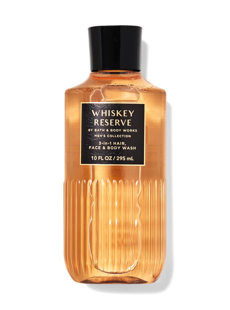 Whiskey Reserve 3-in-1 Hair, Face & Body Wash 三合一洗頭水、洗面奶和沐浴露