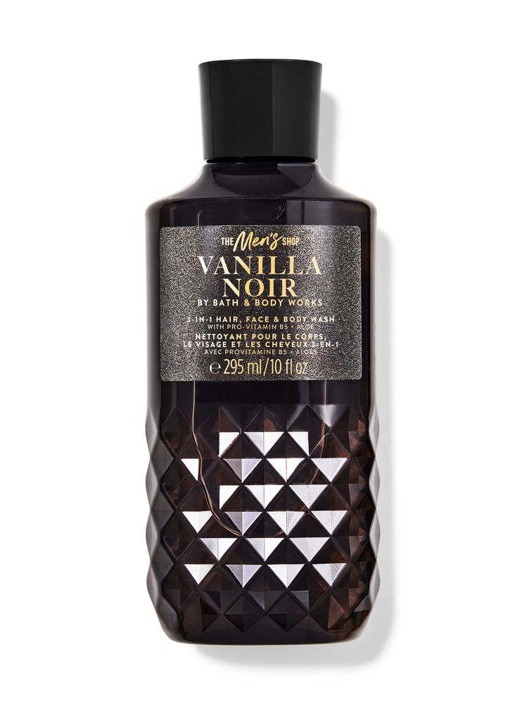 Vanilla Noir 3-in-1 Hair, Face & Body Wash 三合一洗頭水、洗面奶和沐浴露