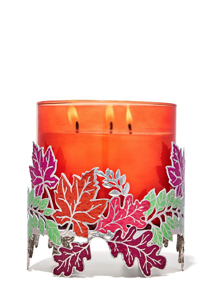 Leaf Garland 3-Wick Candle Holder 三芯蠟燭臺