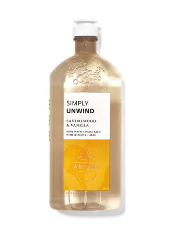 Sandalwood Vanilla Body Wash and Foam Bath 沐浴露與泡泡浴