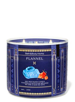 Flannel 3-Wick Candle