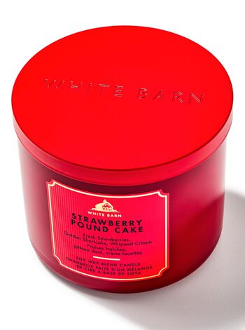 Strawberry Pound Cake 3-Wick Candle 三芯蠟燭