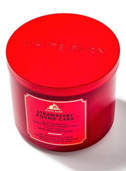 Strawberry Pound Cake 3-Wick Candle Strawberry Pound Cake 3-Wick Candle