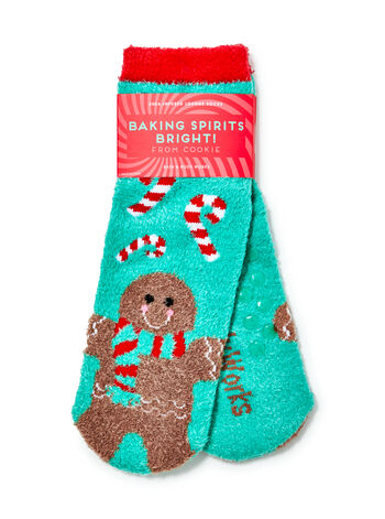 Gingerbread Shea-Infused Lounge Socks 乳木果精華休閒襪