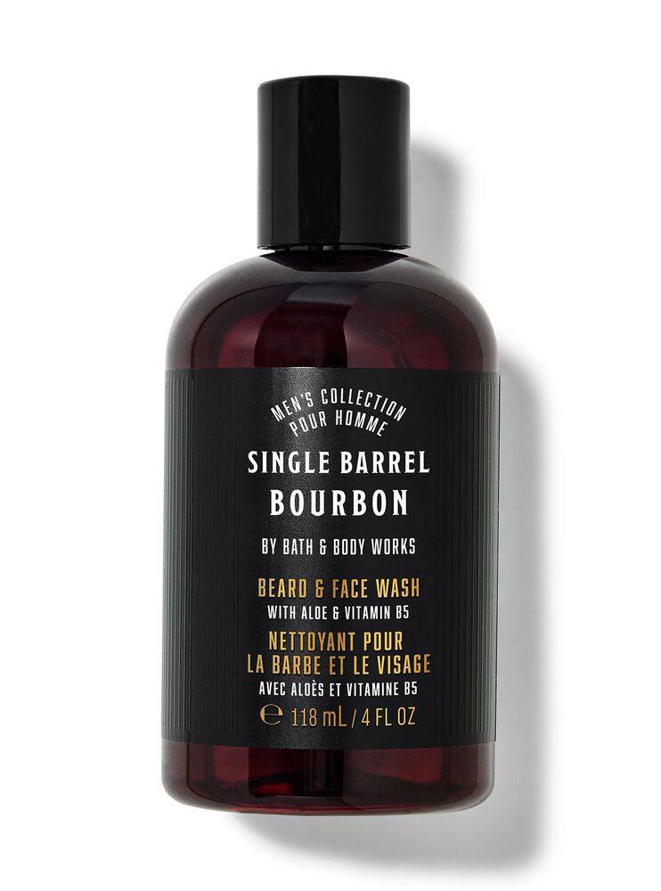 Single Barrel Bourbon Beard & Face Wash Face Cleanser
