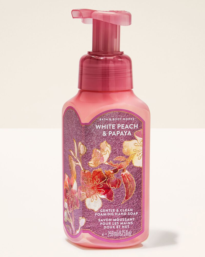 White Peach & Papaya Gentle & Clean Foaming Hand Soap 溫和泡泡潔手液