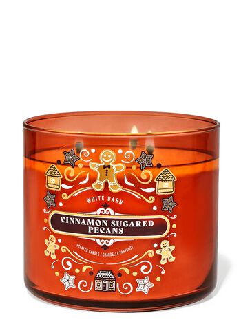 Cinnamon Sugared Pecans 3-Wick Candle 三芯蠟燭