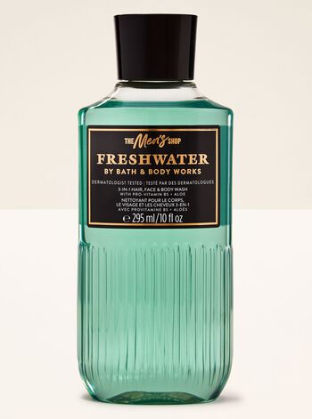 Freshwater 3-in-1 Hair, Face & Body Wash 三合一洗頭水、洗面奶和沐浴露