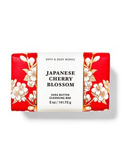 Japanese Cherry Blossom Shea Butter Cleansing Bar image number null