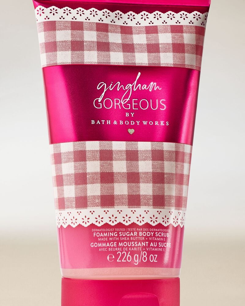 Gingham Gorgeous Foaming Sugar Body Scrub 泡泡砂糖身體磨砂