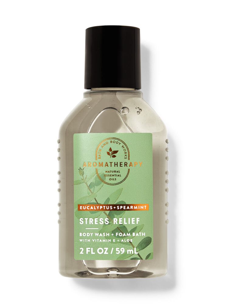 Eucalyptus Spearmint Travel Size Body Wash and Foam Bath Travel Size Body Wash and Foam Bath