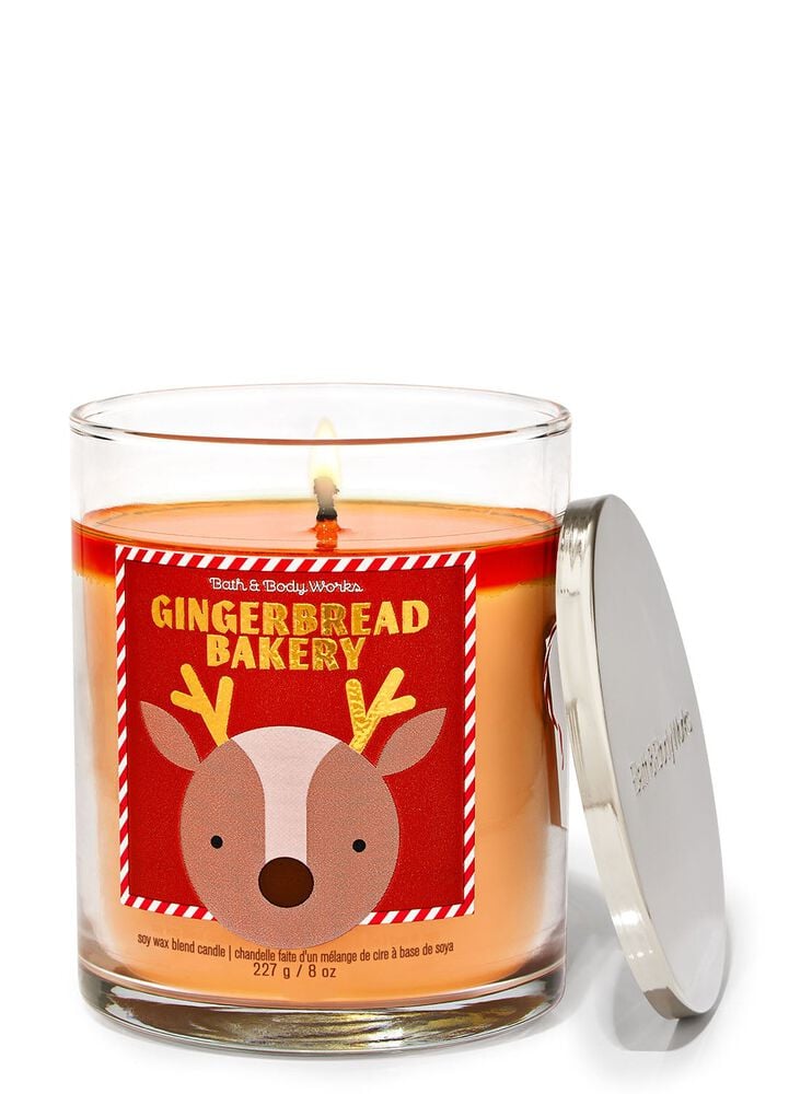 Gingerbread Bakery Single Wick Candle Single Wick Candle