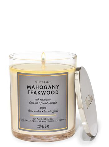 Mahogany Teakwood Single Wick Candle 單芯蠟燭