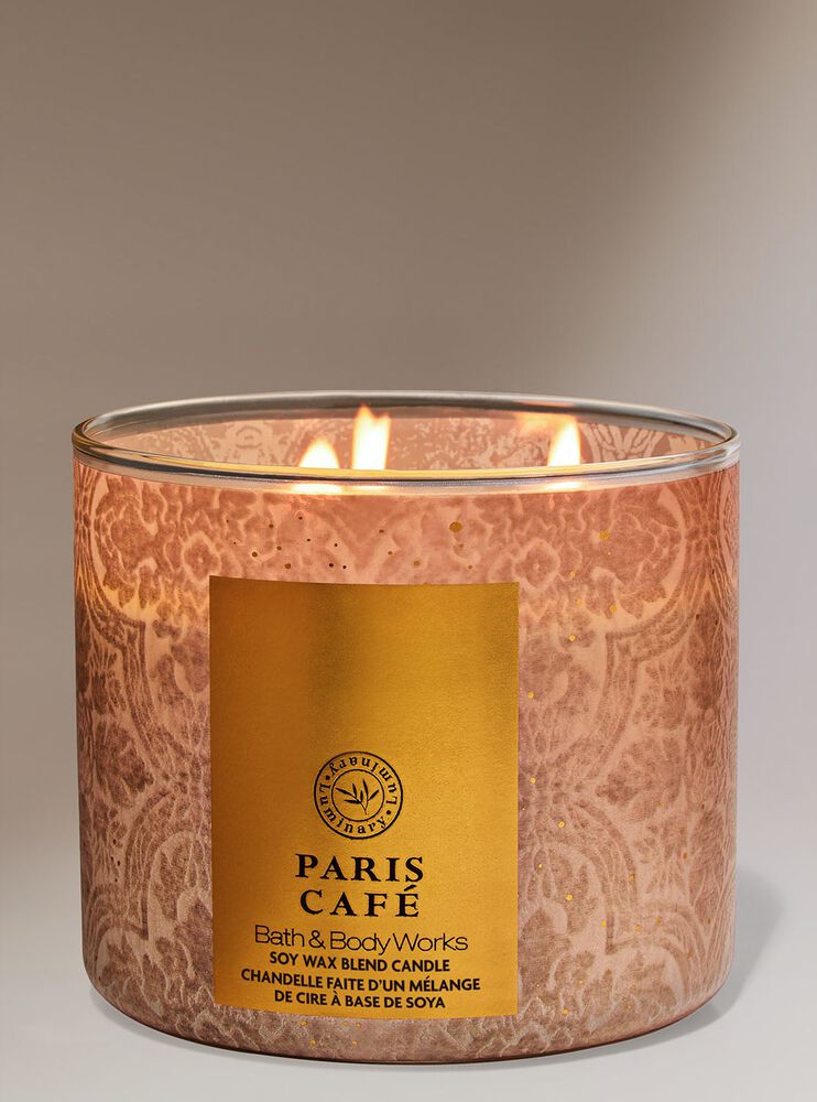Paris Caf&eacute; 3-Wick Candle 三芯蠟燭