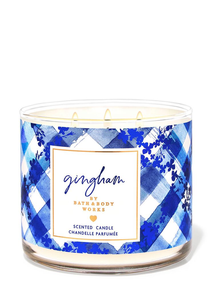 Gingham 3-Wick Candle 三芯蠟燭