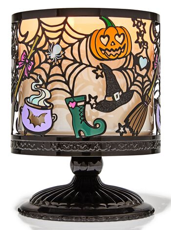 Witch's Halloween 3-Wick Candle Holder 三芯蠟燭臺