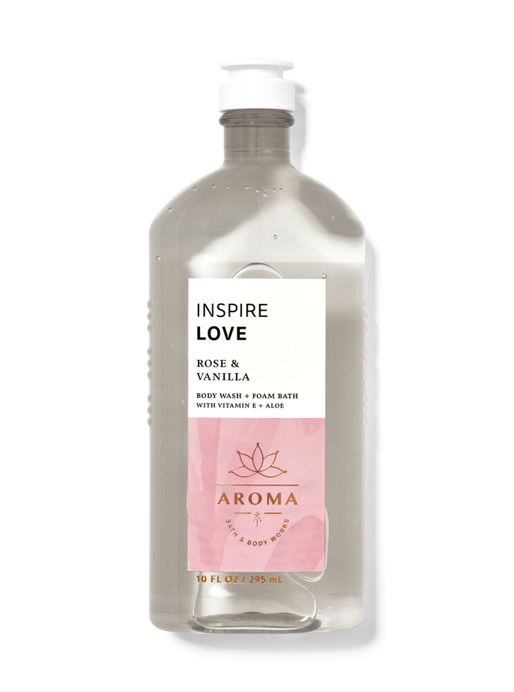 Rose Vanilla Body Wash and Foam Bath Body Wash and Foam Bath